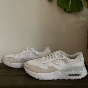 Nike Air Max in white and cream colorway